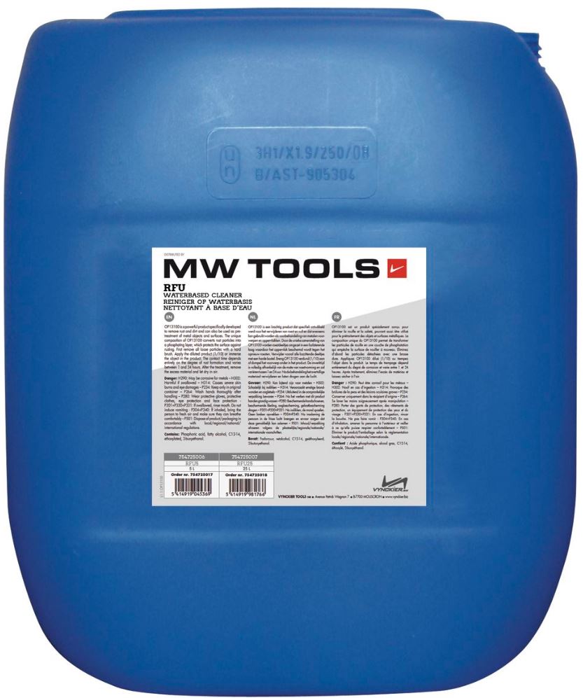 Metal Works 754725006 RFU25 Universele gebruiksklare watergedragen reiniger 25L