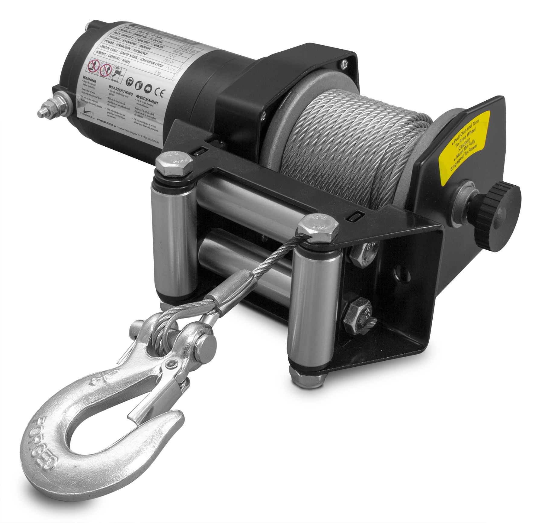 Metal Works 754753152 EL1000 Lier 12V 907kg 750W 15.2m