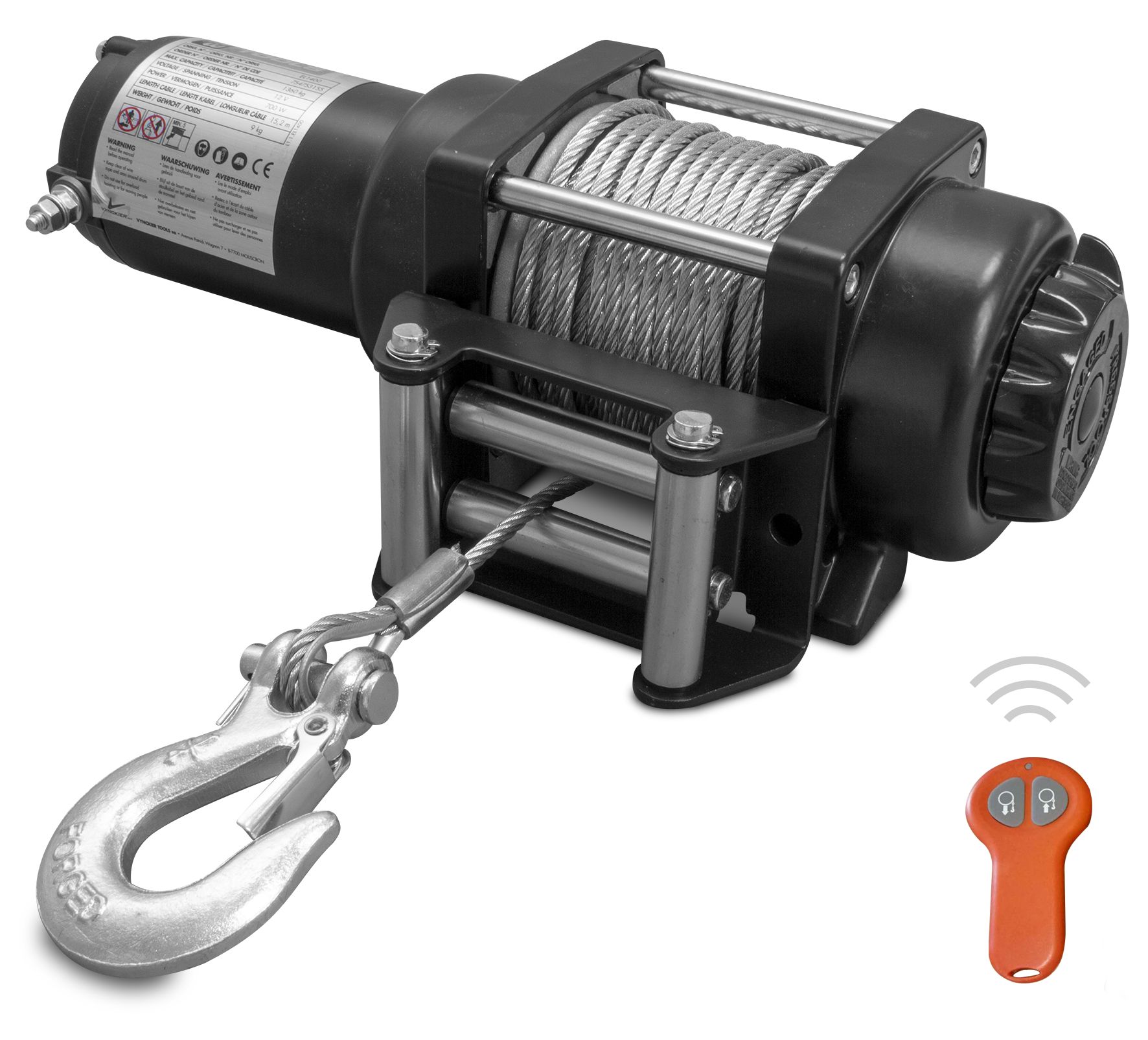 Metal Works 754753155 EL1400 Lier 12V 1360kg draadloze bediening