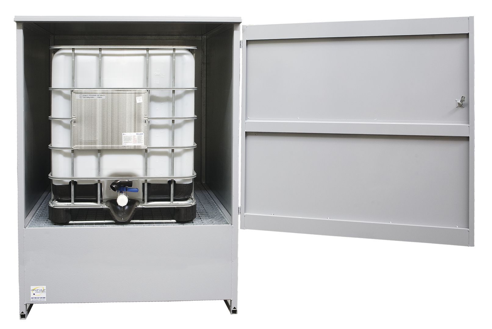 Metal Works 724576577 OQS12 Opvangkast gesloten 1 IBC vat