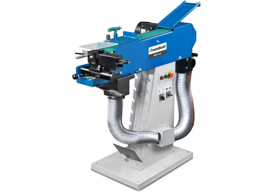 MetallKraft 713921005 KRBS101 AS Bandschuurmachine slijpmachine pijpuitslijper incl. afzuiging 400V