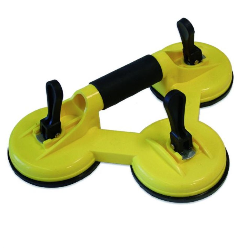 Metrica MT-50545 Zuignap trio 75kg Ø 120 mm