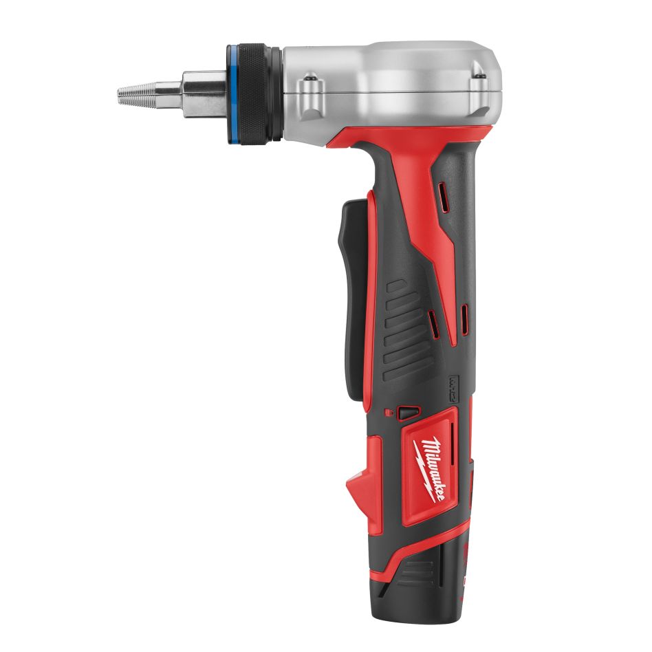 Milwaukee 4933441740 C12 PXP-N202C M12 UPONOR Q&E Subcompact Accu-expansietool 2x 12V 2.0Ah accu en lader in koffer
