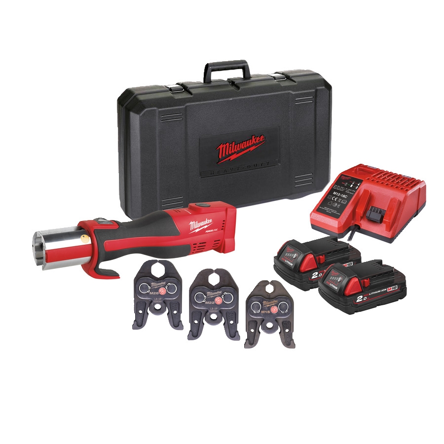 Milwaukee 4933451133 M18 BLHPT-202C M-SET Accu Perstang Koolborstelloos 18V 2,0Ah Li-Ion