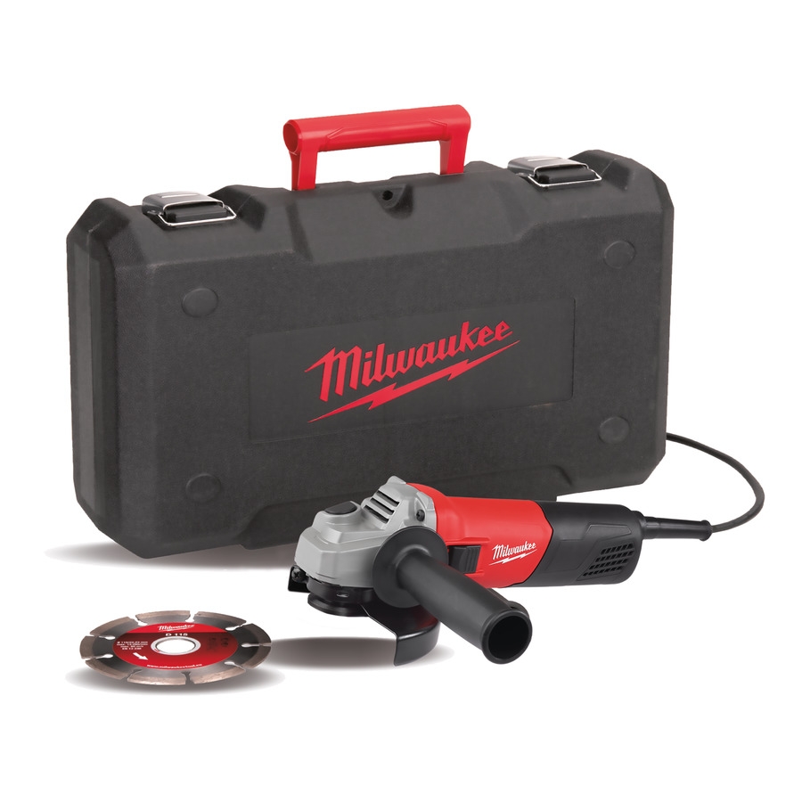 Milwaukee 4933451281 AG 800-115E haakse slijper 800W 115mm