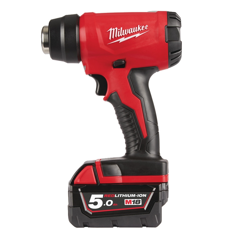 Milwaukee 4933459772 M18 BHG-502C Accu Heteluchtpistool 18V 5.0Ah Li-Ion