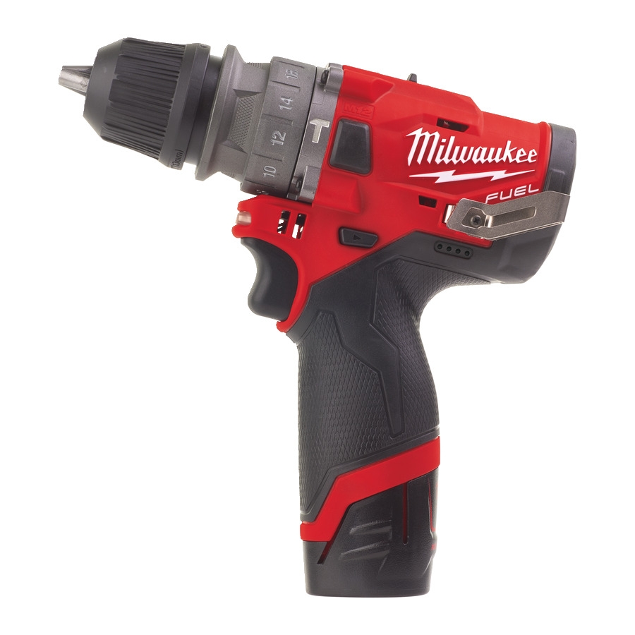 Milwaukee 4933464136 M12 FPDX-202X Accu Compactboorschroefmachine 12V 2,0Ah