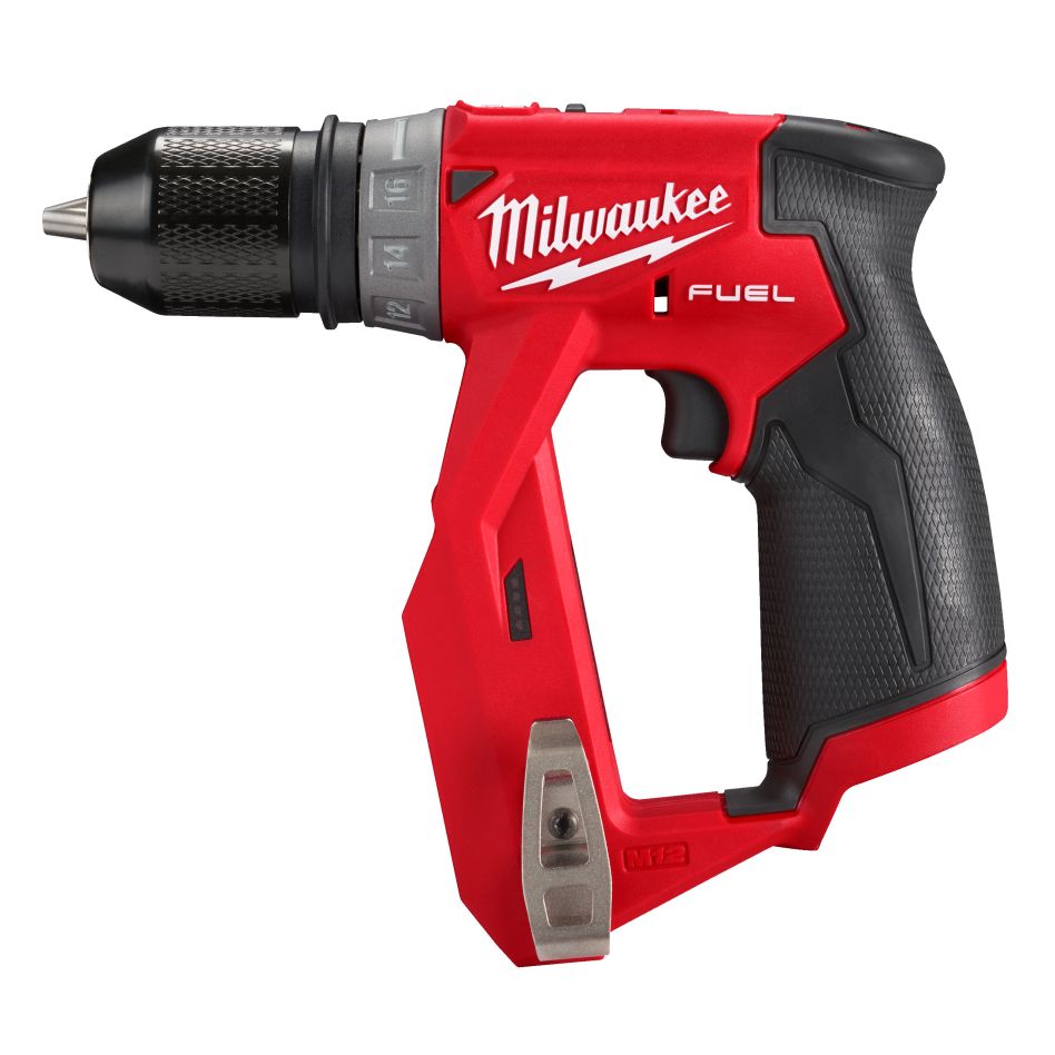 Milwaukee 4933464978 M12 FDDX-0 FUEL™ Installatieboor-/schroefmachine met verwisselbare kop 12 V excl. Accu en lader