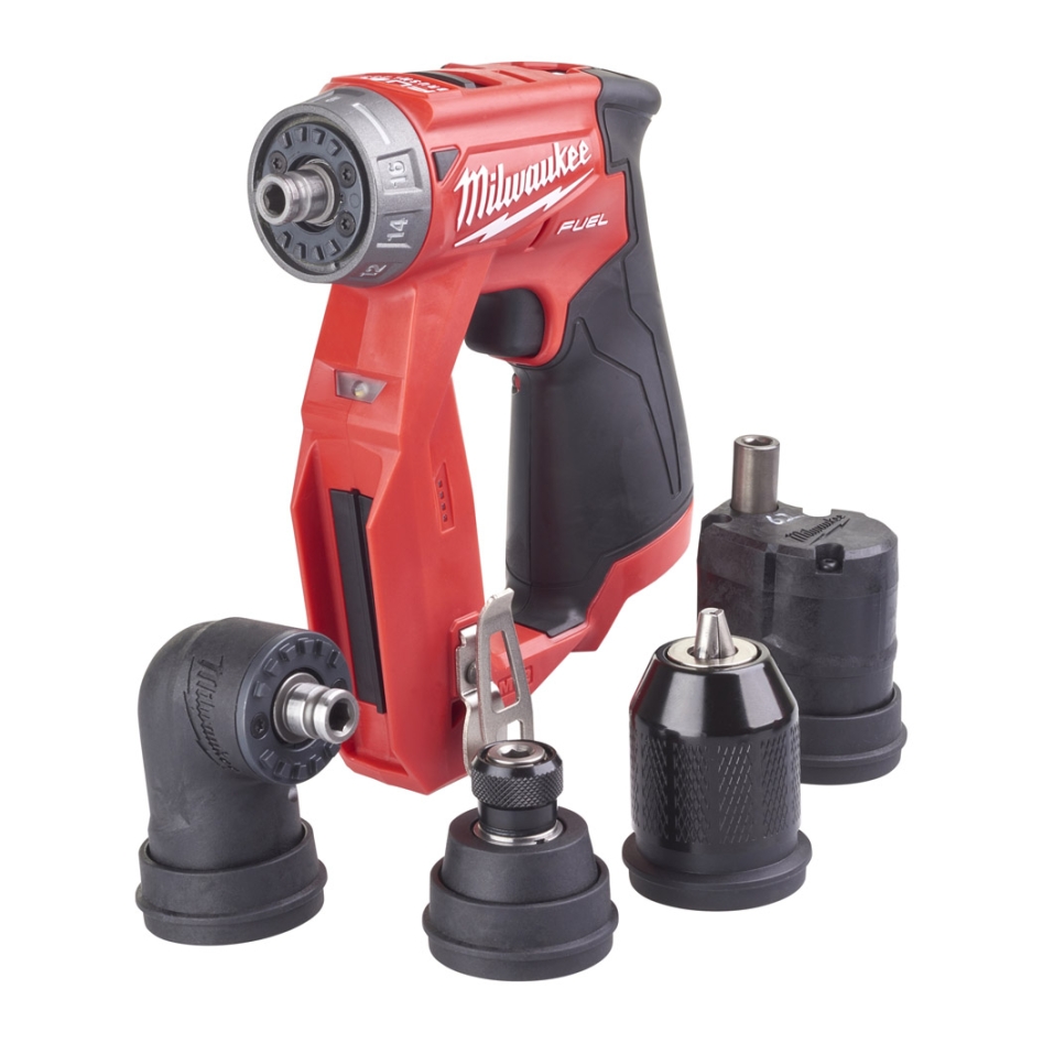 Milwaukee 4933471332 M12 FDDXKIT-0X Accu Compactboorschroefmachine 4-in-1 12V excl. accu's en lader 4933471332