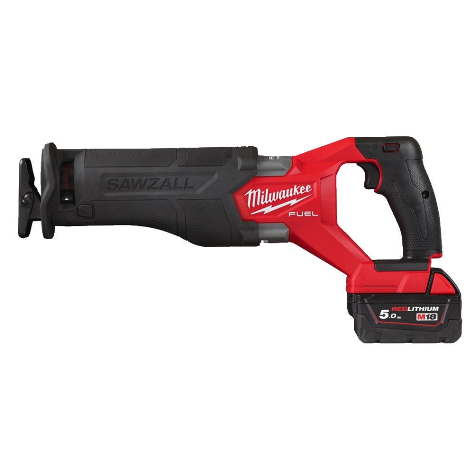 Milwaukee 4933478291 M18 FSZ-502X Accu Reciprozaag 18V 5.0Ah Li-Ion in HD-Box