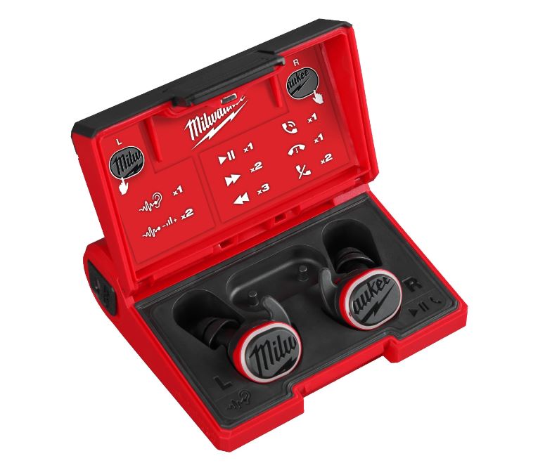 Milwaukee 4933478750 L4 RLEPB-301 Bluetooth In-ear hoofdtelefoon - gehoorbescherming