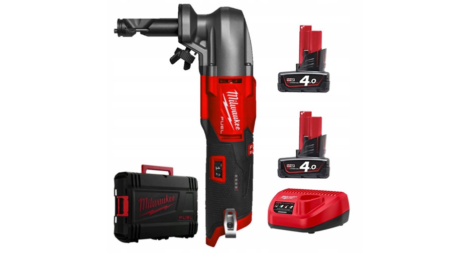 Milwaukee 4933479619 M12 FNB16-402X Fuel Accu Knabbelschaar 1,6mm 12V 4.0Ah Li-Ion in HD Box 4933479619