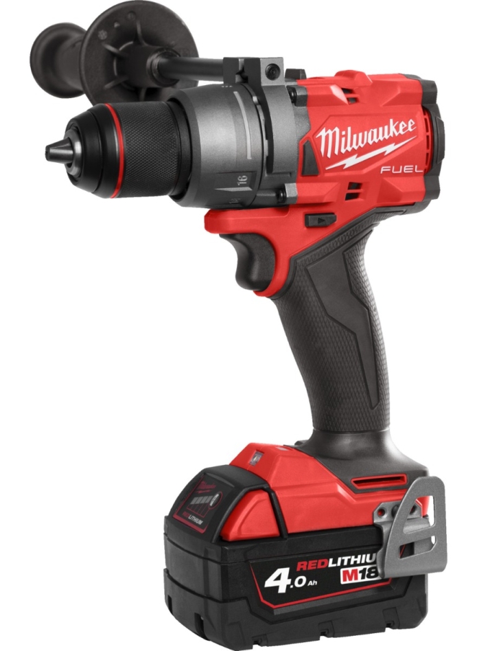 Milwaukee 4933492473 M18 FPD3-402C Koolborstelloze Accu Slagboormachine 18V 4.0Ah Li-Ion