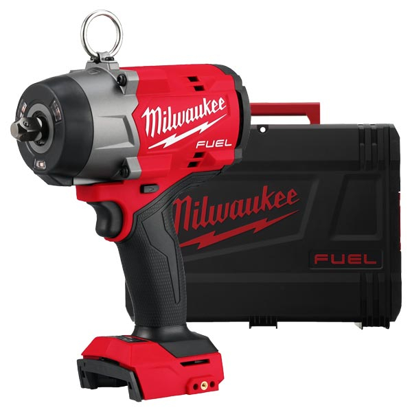 Milwaukee 4933492785 M18 FHIW2P12-0X 1/2" Fuel Accu Slagmoersleutel met verende borgpen 18V excl. accu's en lader in HD-Box