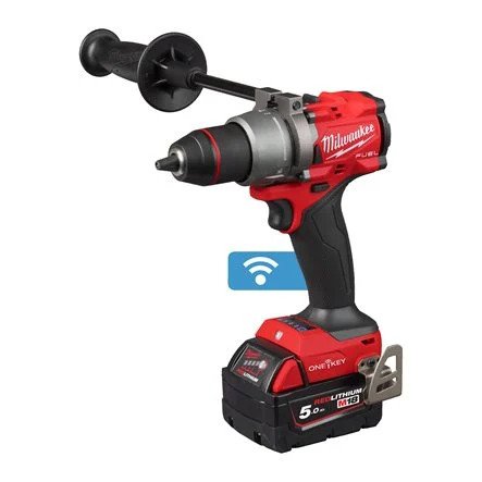 Milwaukee 4933492801 M18 ONEPD3-502X ONE-KEY Accu Slagboormachine 18V 5.0Ah Li-Ion in HD Box