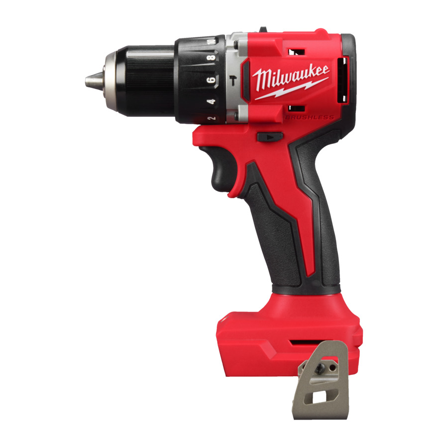 Milwaukee 4933492821 M18 BLPDRC-0X Accu Klopboormachine 18V excl. accu's en lader in HD-Box
