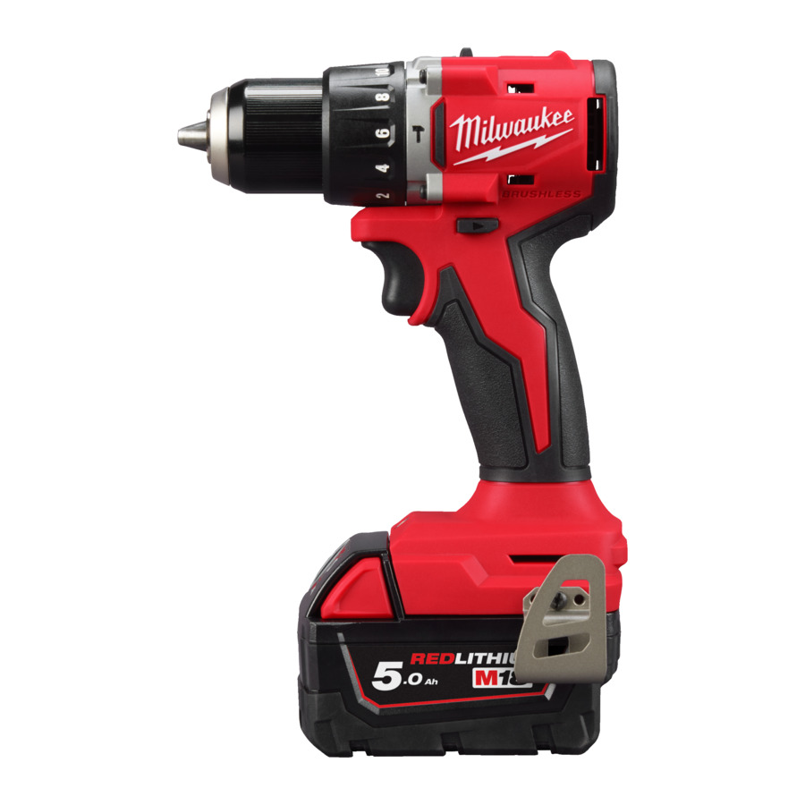 Milwaukee 4933492826 M18 BLPDRC-502C Accu Klopboormachine 18V 5.0Ah Li-Ion