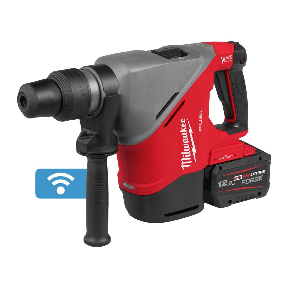 Milwaukee 4933493138 M18 FUEL FHACO540-122C SDS-Max Boor- en Breekhamer 40mm 2x 12,0Ah accu en lader in koffer