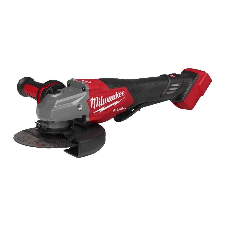 Milwaukee 4933493417 M18 FHSAG125XPDB2-0X FUEL™ 125 mm haakse slijpmachine met rem en peddelschakelaar 18 V excl. Accu en lader in HD-Box