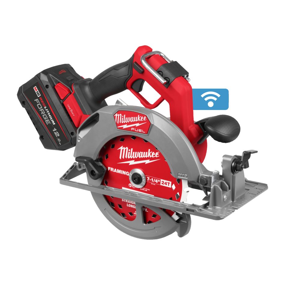 Milwaukee 4933498994 M18 FUEL FCSO190GR-121C Accu-cirkelzaag 190mm met ONE-KEY 1x 12,0Ah accu en lader in koffer