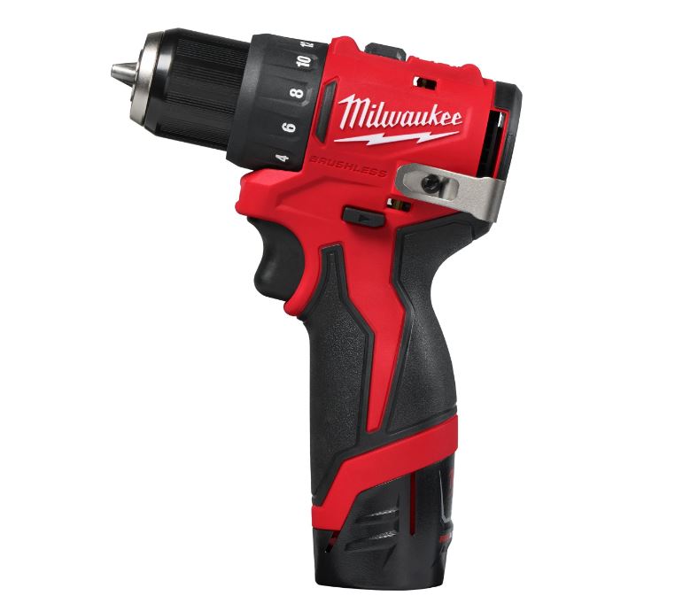 Milwaukee 4933499686 M12 BLDDRC-202C Compact boorschroefmachine 12V 2.0Ah Li-Ion 