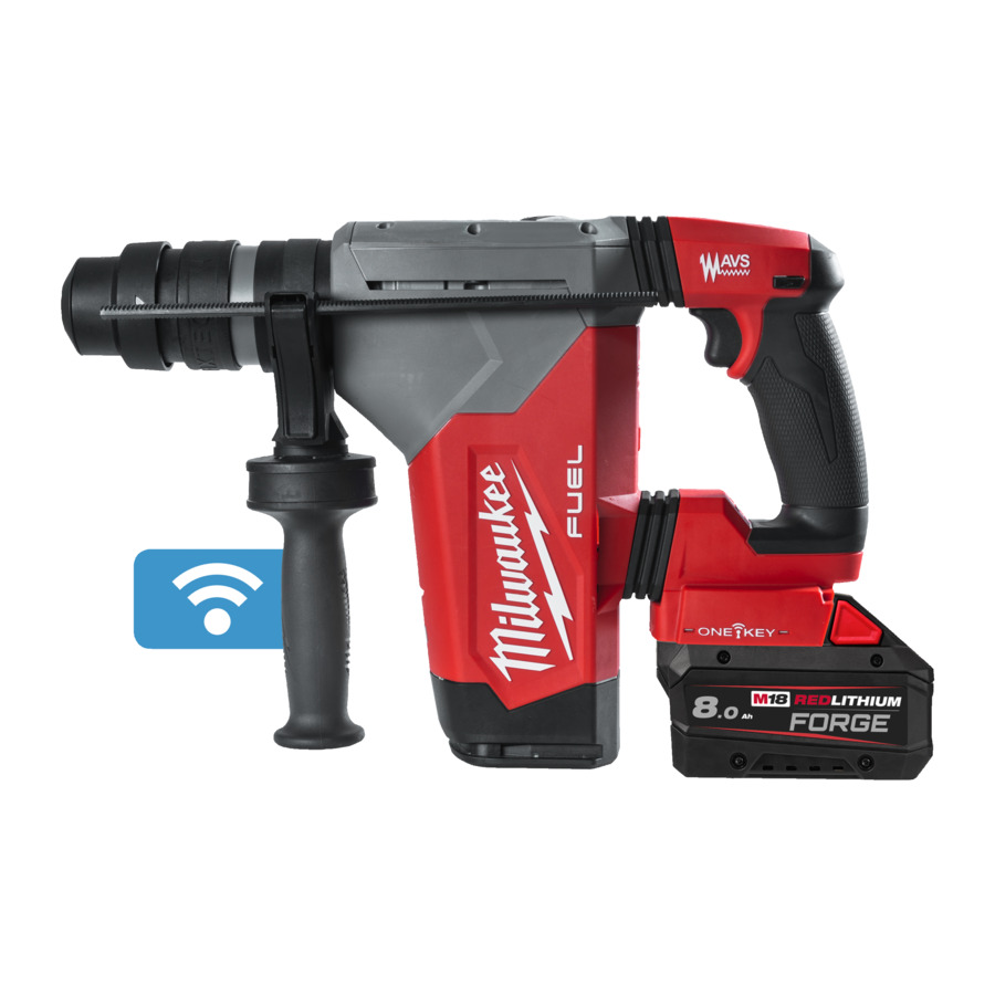 Milwaukee 4933500234 M18 ONEFHPX-802X M18 Fixtec SDS-Plus Accucombihamer 18V 8.0Ah Li-Ion