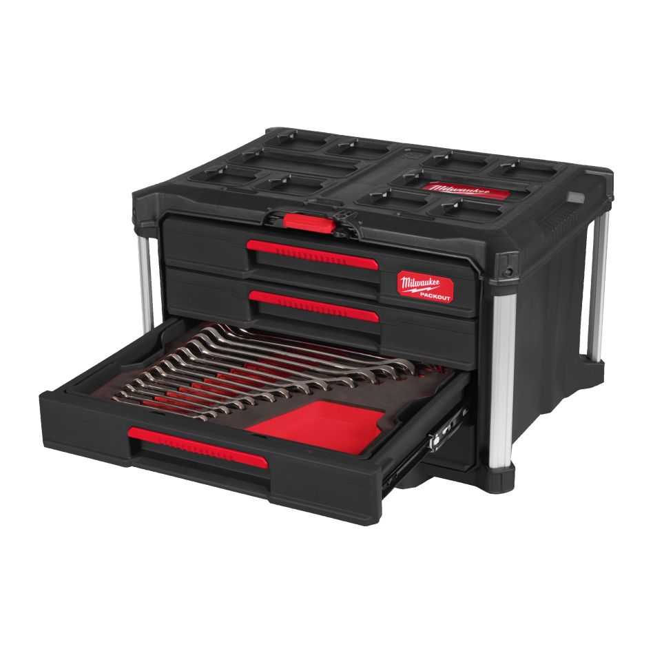 Milwaukee 4932501865 Set met verschillende sleutels in PACKOUT 62-delig
