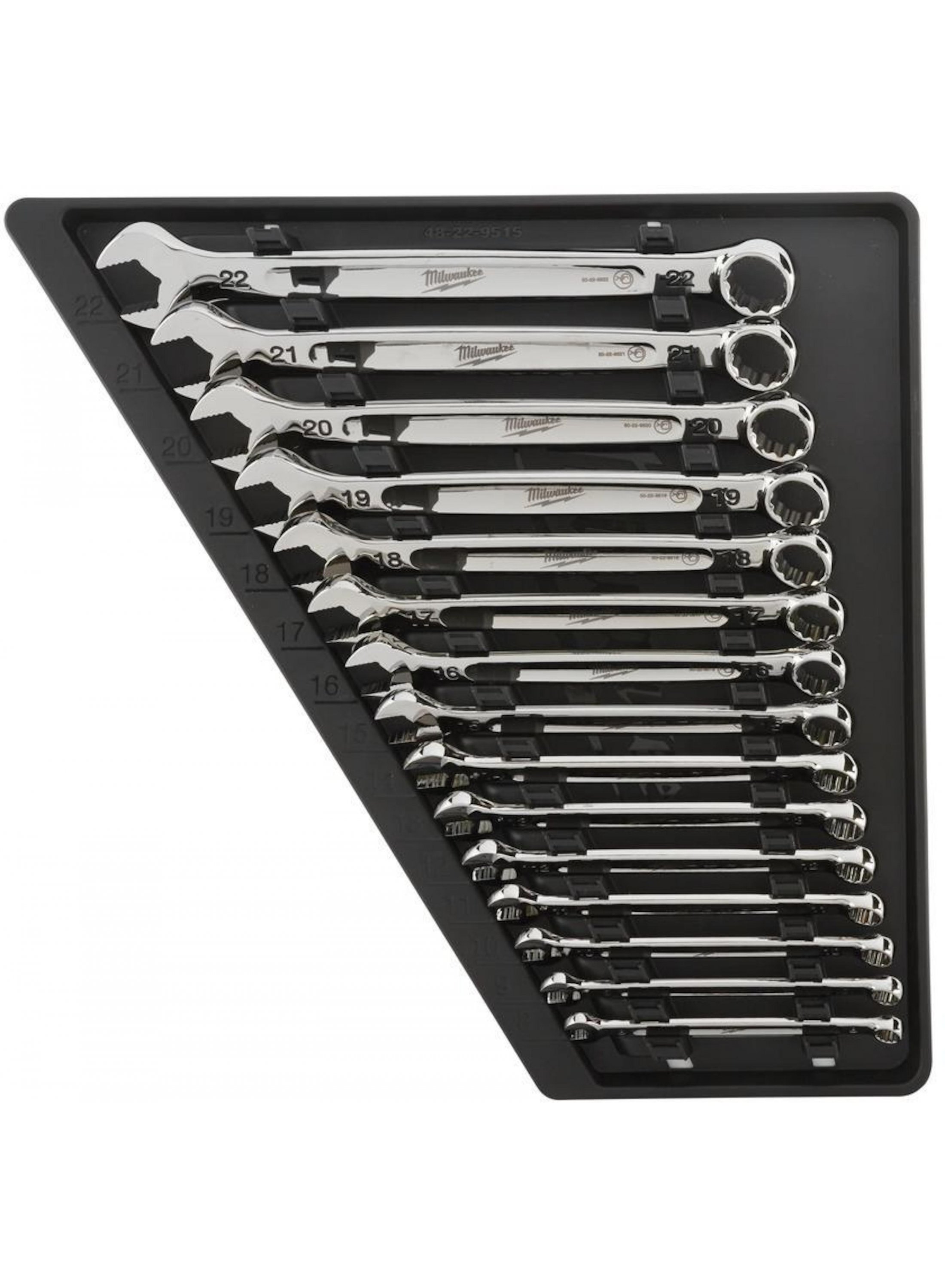 Milwaukee Accessoires 4932464258 Steek, ringsleutelset 15-delig
