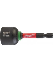 Milwaukee Accessoires 4932492444 Nut Driver Magnetic SHOCKWAVE™ HEX17 x 65 mm