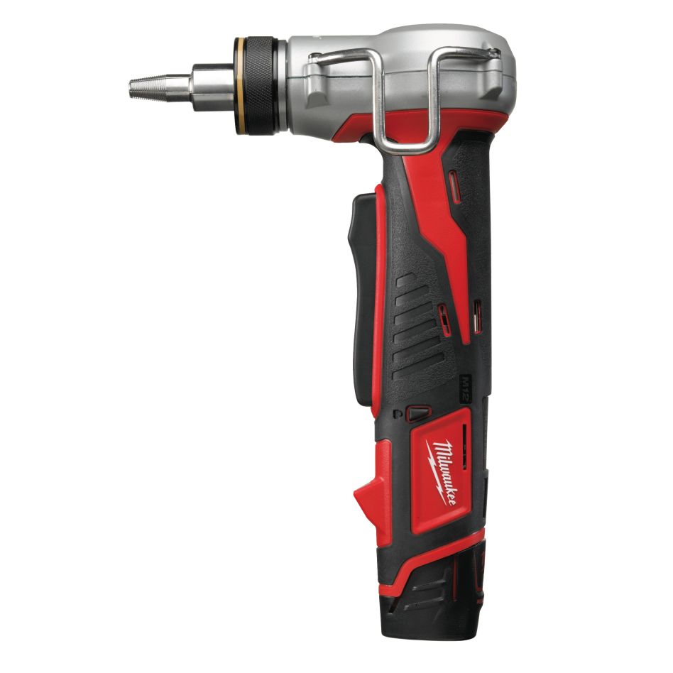 Milwaukee 4933381990 C12 PXP-I06202C M12 UPONOR Q&E Subcompact Accu-expansietool 2x 12V 2.0Ah accu en lader in koffer