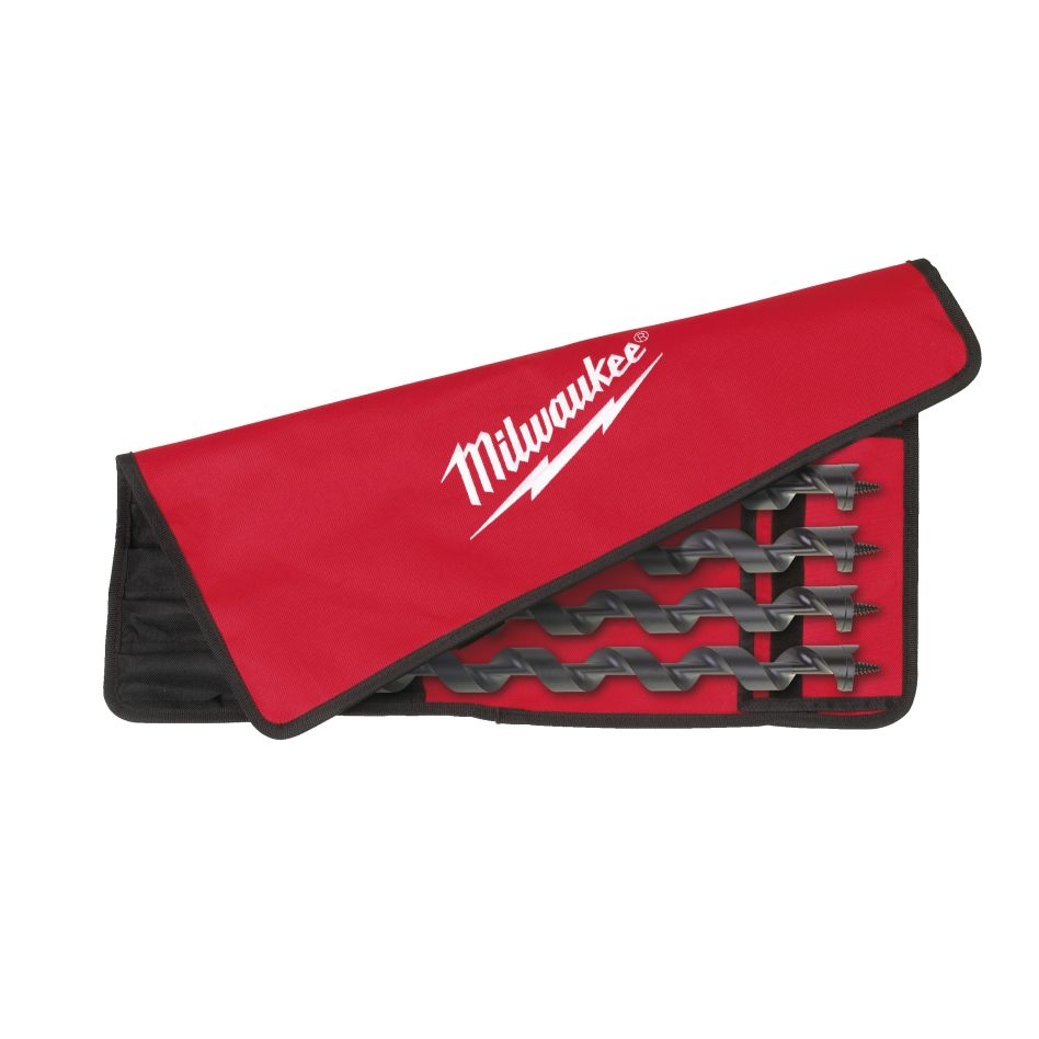 Milwaukee Accessoires 48136780 Slangenboor Set - 4 stuks