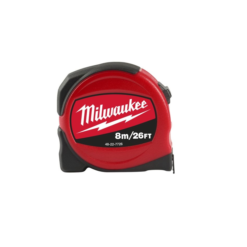 Milwaukee Accessoires 48227726 Rolmaat S 8m x 25mm
