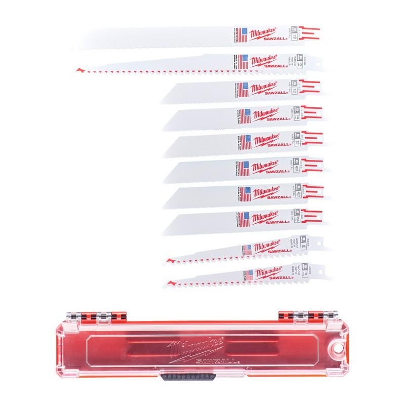 Milwaukee Accessoires 49222211 Sawzall Reciprozaagbladen Set 10-delig