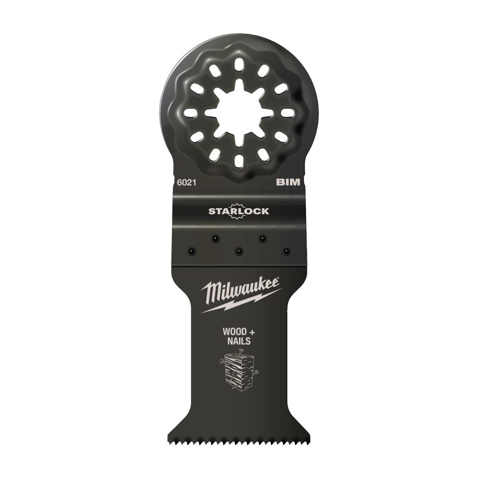 Milwaukee Accessoires 48906024 Starlock - OMT SL Plunge Blad WM BiM 35x42mm - 10 stuks
