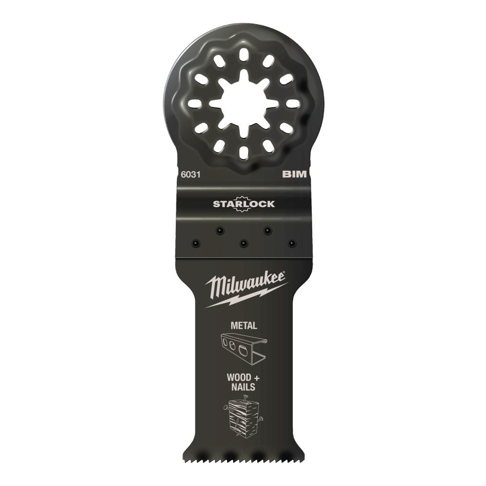 Milwaukee Accessoires 48906031 Starlock - OMT SL Plunge Blad WM BiM 28x47mm - 1 stuk