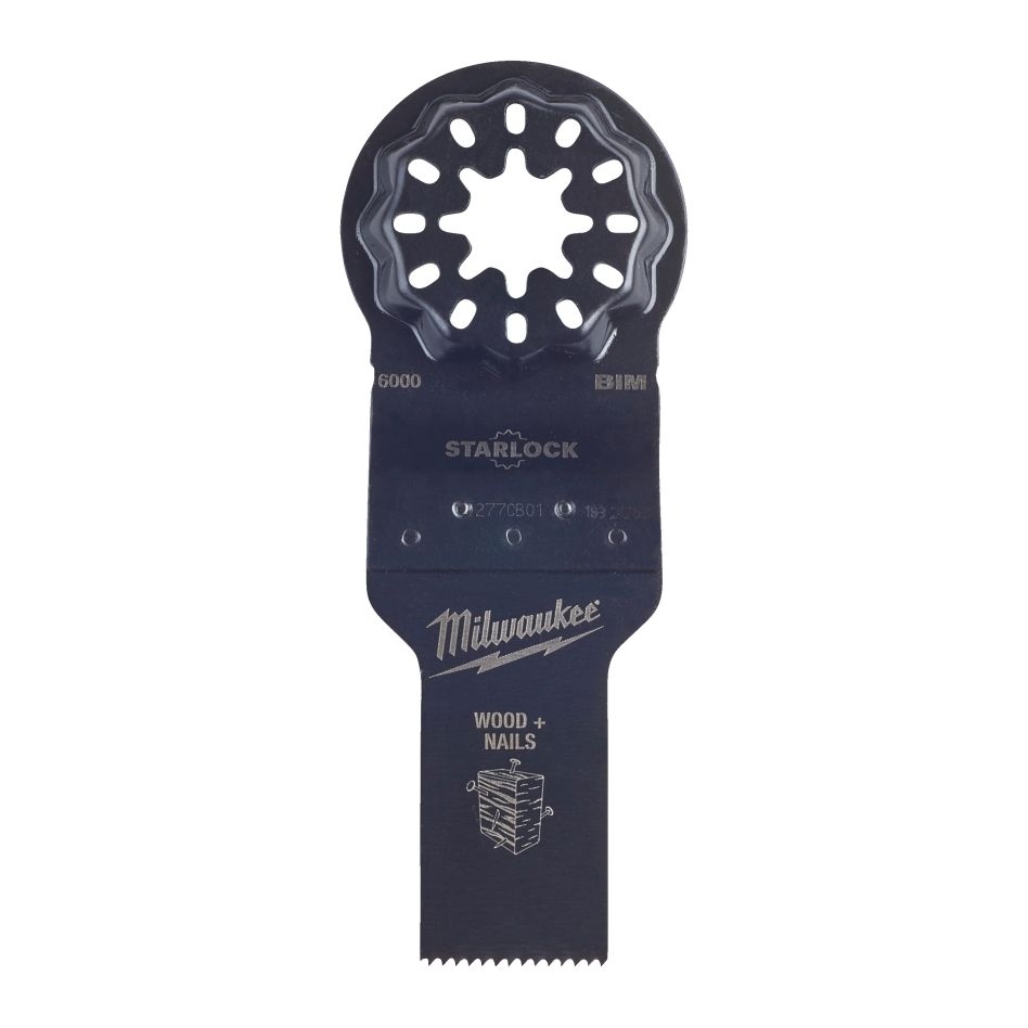 Milwaukee Accessoires 48906000 OMT SL Hout met nagels 20mm smalle Bi-Metalen invalzaagblad