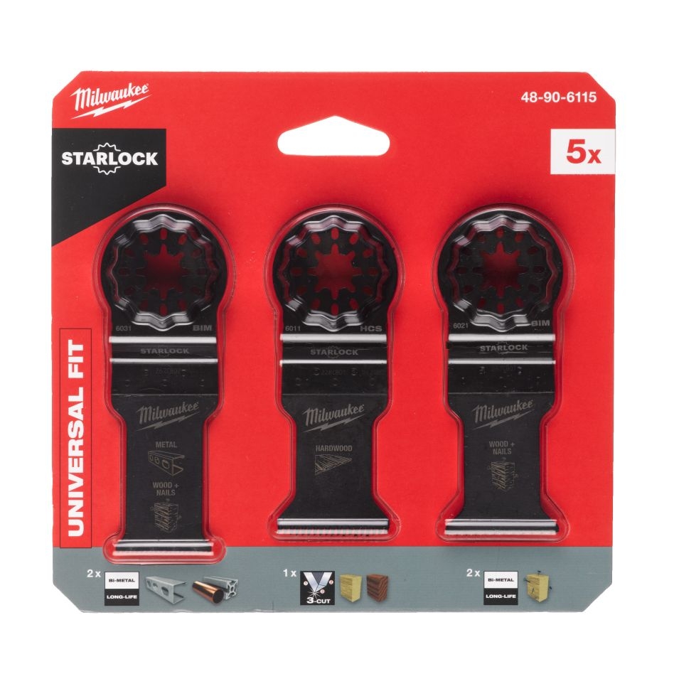 Qblades UN11 45x60mm multitool Bi-metalen zaagblad Hout en Metaal Qblades UN11 45x60mm multitool Bi-metalen zaagblad Hout en Metaal