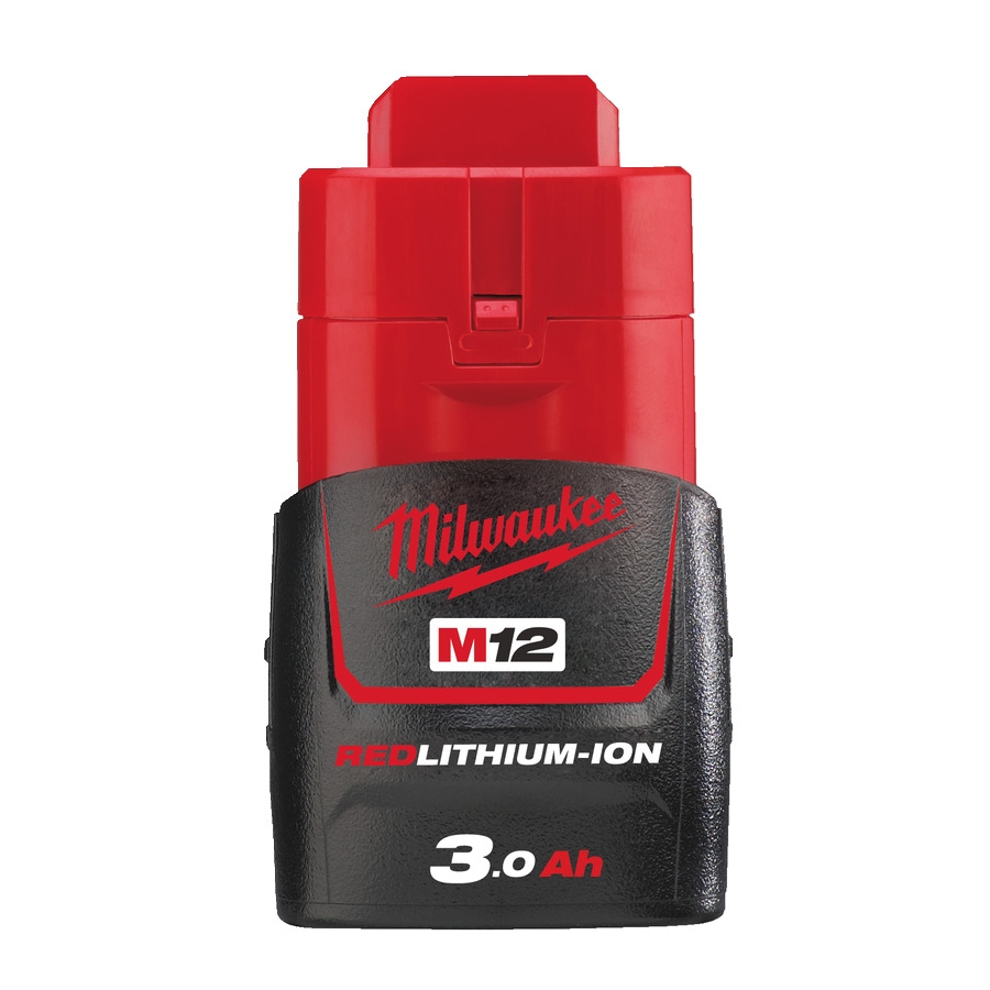Milwaukee Accessoires 4932451388 M12 B3 Accu M12 12V 3,0ah red Li-Ion