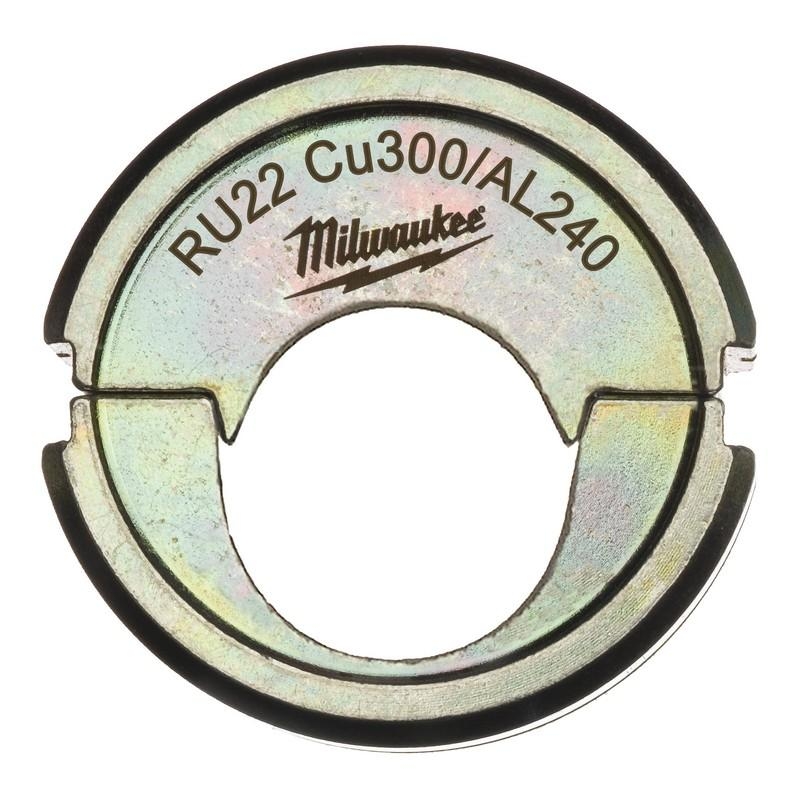 Milwaukee Accessoires 4932451789 RU22 Cu300/AL240 Krimpbek 300/240mm2 voor M18 HCCT-201C Perstang