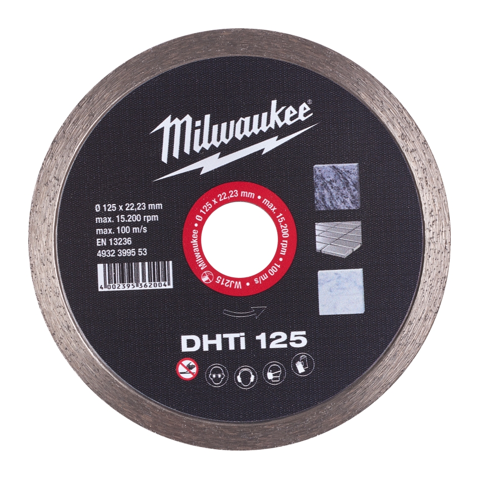 Milwaukee Accessoires 4932399553 Diamantdoorslijpschijf DHTi 125