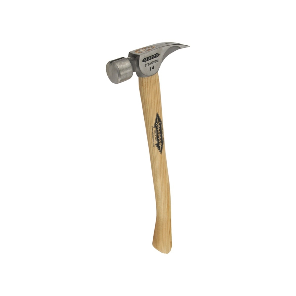 Milwaukee Accessoires 4932352584 Ti 14SC-H18 Titanium Hamer met houten steel