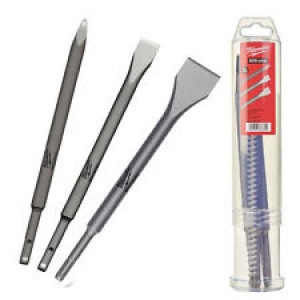 Milwaukee Accessoires 4932430001 Startersset SDS-plus beitels (3-delig)
