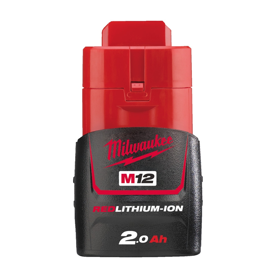 Milwaukee Accessoires 4932430064 M12 B2 Accu M12 12v 2,0ah red Li-Ion