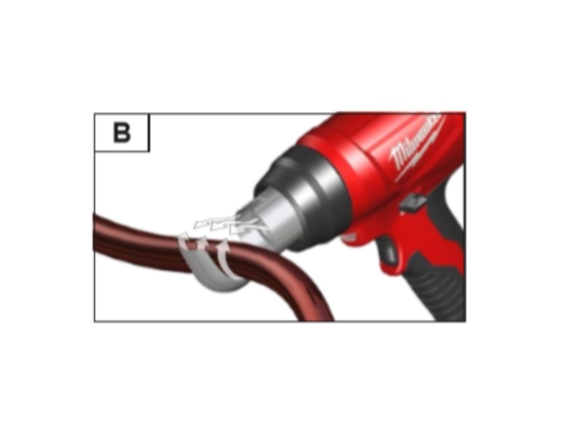 Milwaukee Accessoires 4931461766 Reflectie opzetstuk voor M18 BHG heteluchtpistool