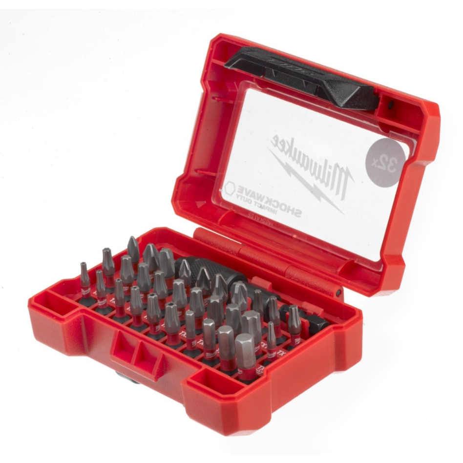 Milwaukee Accessoires 4932464240 SHOCKWAVE bitset (32-delig)