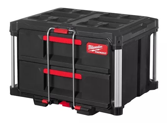 Milwaukee Accessoires 4932472129 Packout Gereedschapskist met 2 lades