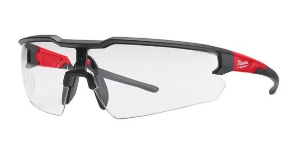 Milwaukee Accessoires 4932478763 Veiligheidsbril helder - kraswerend & anti-condens - 1 stuk