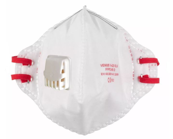 Milwaukee Accessoires 4932478801 FFP2 opvouwbaar stofmasker met ventiel - 15 stuks