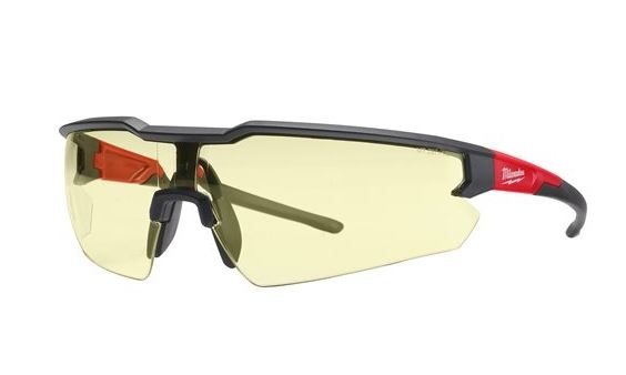 Milwaukee Accessoires 4932478927 Veiligheidsbril geel - kraswerend & anti-condens - 1 stuk