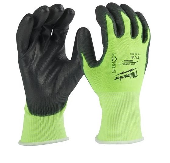 Milwaukee Accessoires 4932479919 Werkhandschoenen Hi-vis snijklasse 1/A - XL/10 - 1 paar